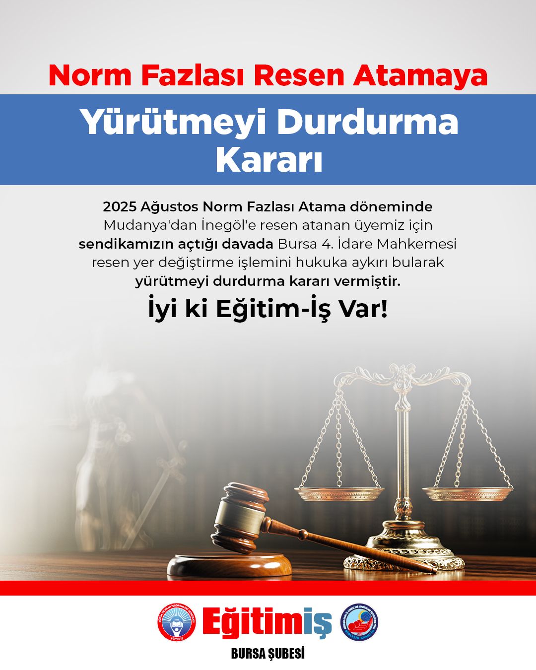 Norm Fazlası Resen Atama Yürütme Durdurma Kararı