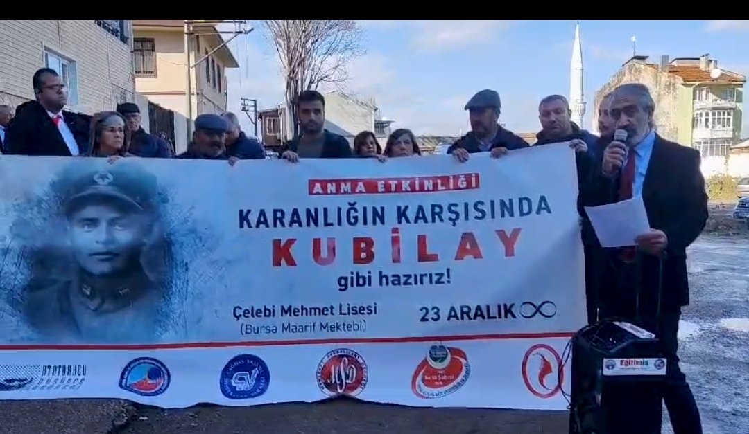 Kubilay anması basın açıklaması